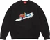 Supreme Snowmobile Sweater - Black (front)