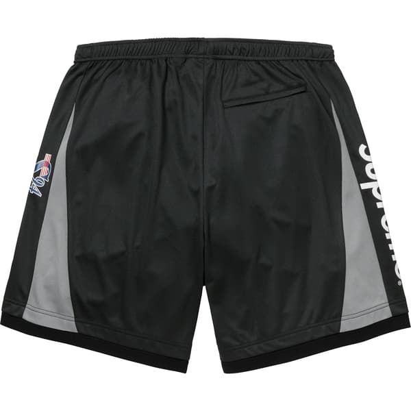 Supreme Soccer Short - Black (front)