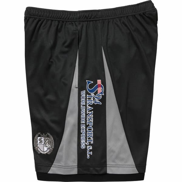 Supreme Soccer Short - Black (front)