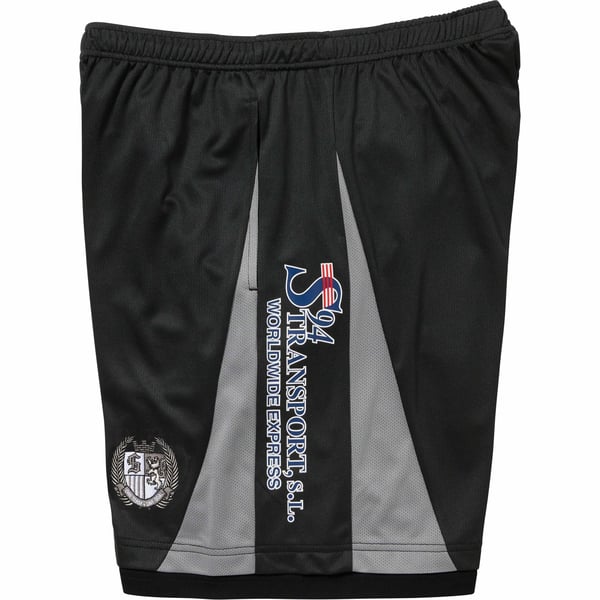 Supreme Soccer Short - Black (front)