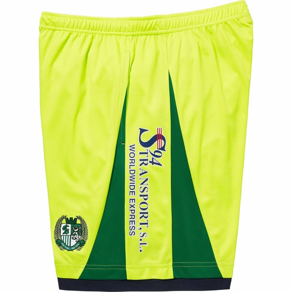 Supreme Soccer Short - Bright Green (front)