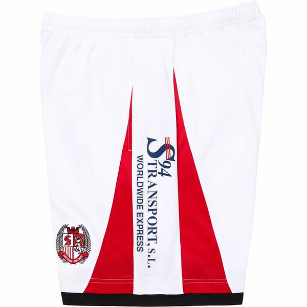 Supreme Soccer Short - White (front)