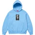 Supreme Soup Can Hooded Sweatshirt - Light Blue (front)