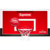 Supreme Spalding Mini Basketball Hoop - Red (front)