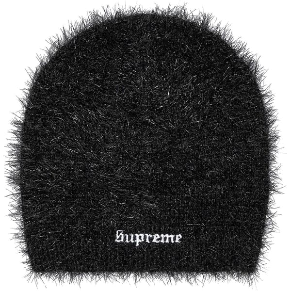 Supreme Sparkle Beanie - Black (front)