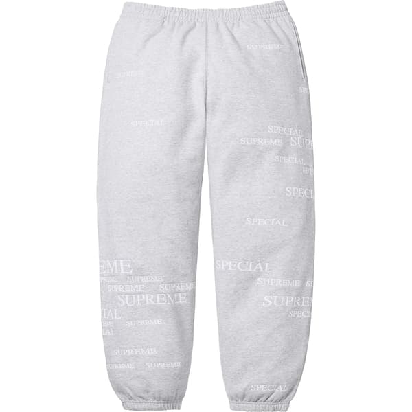 Supreme Special Sweatpant - Ash Grey (front)