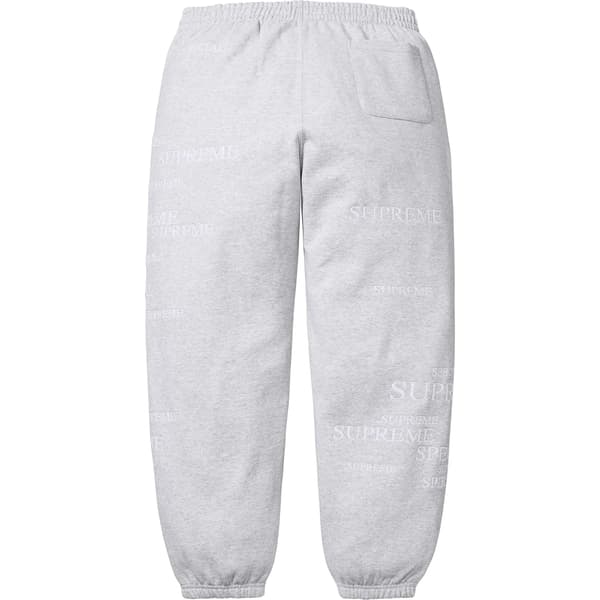 Supreme Special Sweatpant - Ash Grey (front)