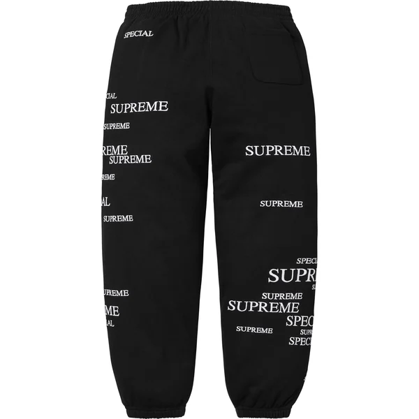 Supreme Special Sweatpant - Black (front)