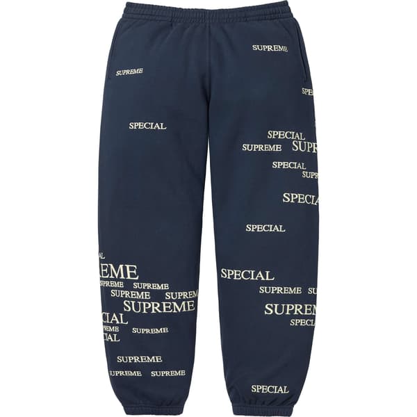 Supreme Special Sweatpant - Navy (front)