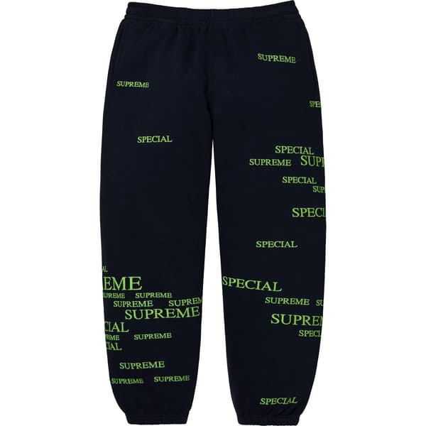 Supreme Special Sweatpant - Navy (front)