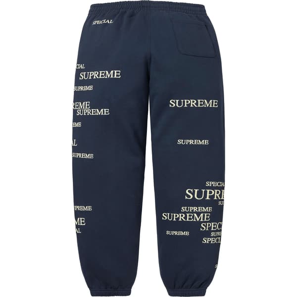 Supreme Special Sweatpant - Navy (front)