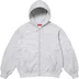 Supreme Special Zip Up Hooded Sweatshirt - Ash Grey (front)