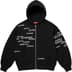 Supreme Special Zip Up Hooded Sweatshirt - Black (front)