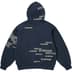 Supreme Special Zip Up Hooded Sweatshirt - Navy (front)