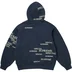 Supreme Special Zip Up Hooded Sweatshirt - Navy (front)