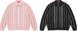 Supreme Speckle Stripe Zip Up Cardigan