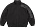 Supreme Spellout Embroidered Ripstop Track Jacket - Black (front)
