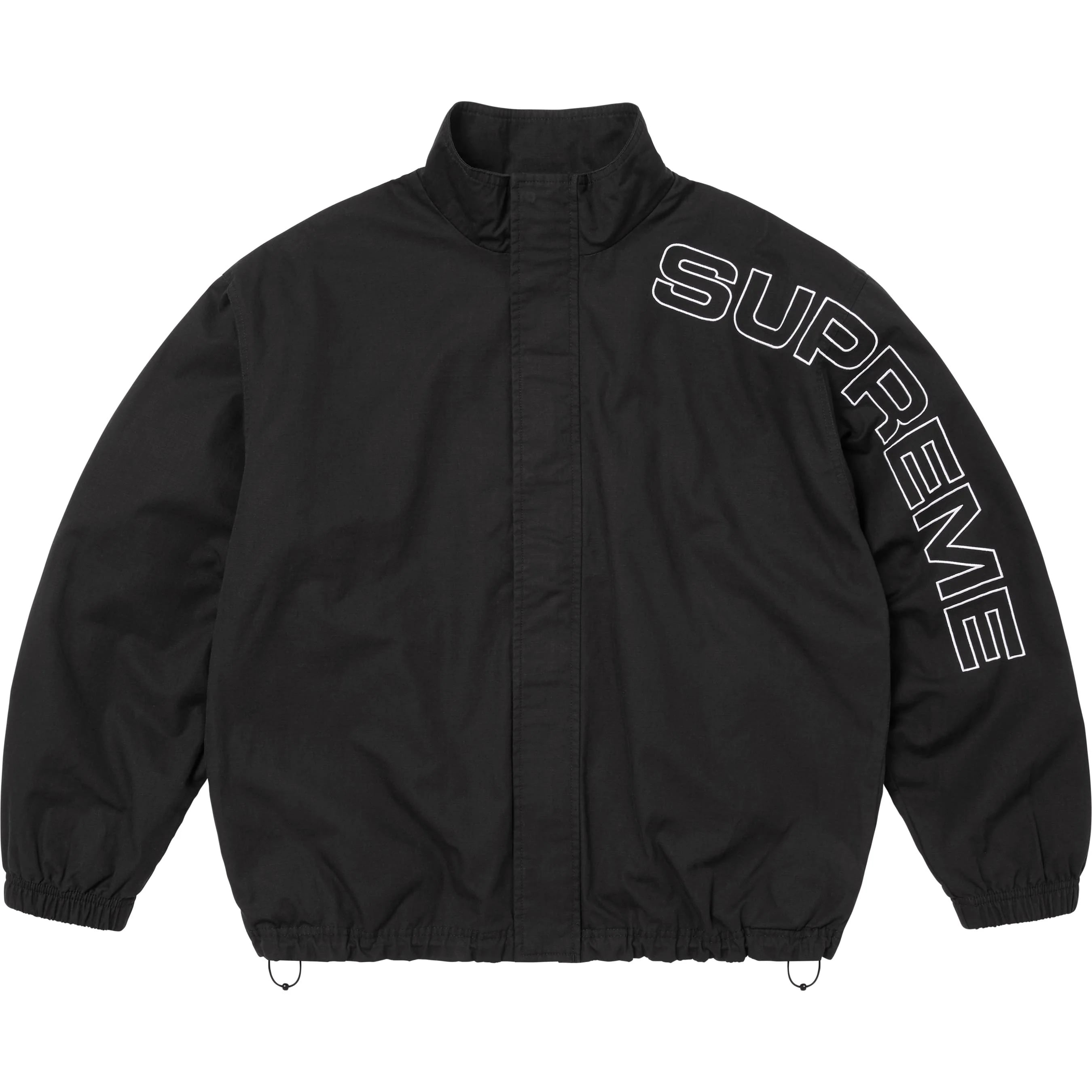 Supreme Spellout Embroidered Ripstop Track Jacket colorway 13