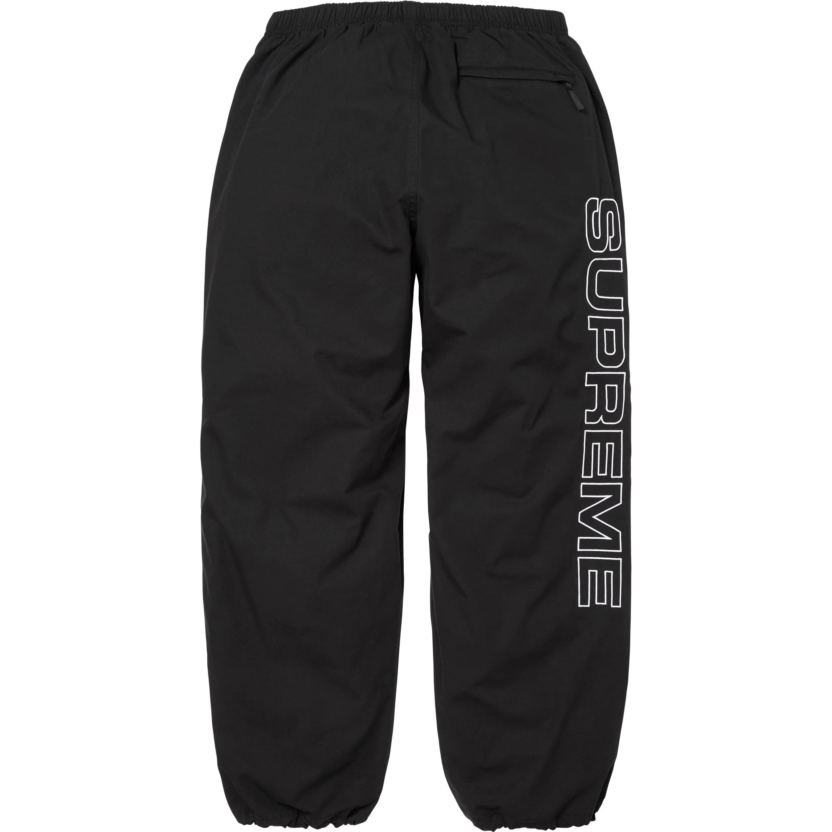 Supreme Spellout Embroidered Ripstop Track Pant colorway 6