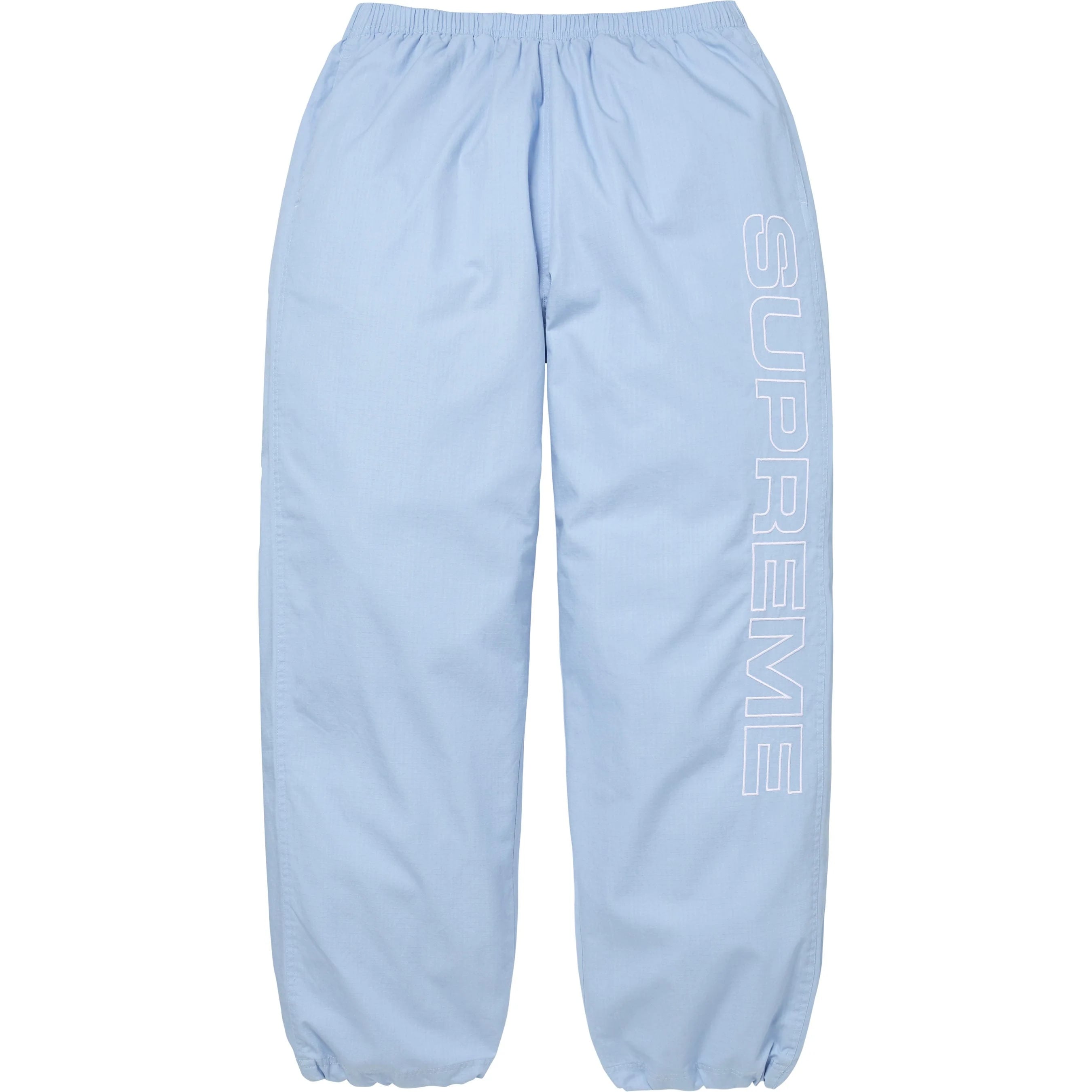 Supreme Spellout Embroidered Ripstop Track Pant colorway 8