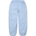 Supreme Spellout Embroidered Ripstop Track Pant - Light Blue (front)