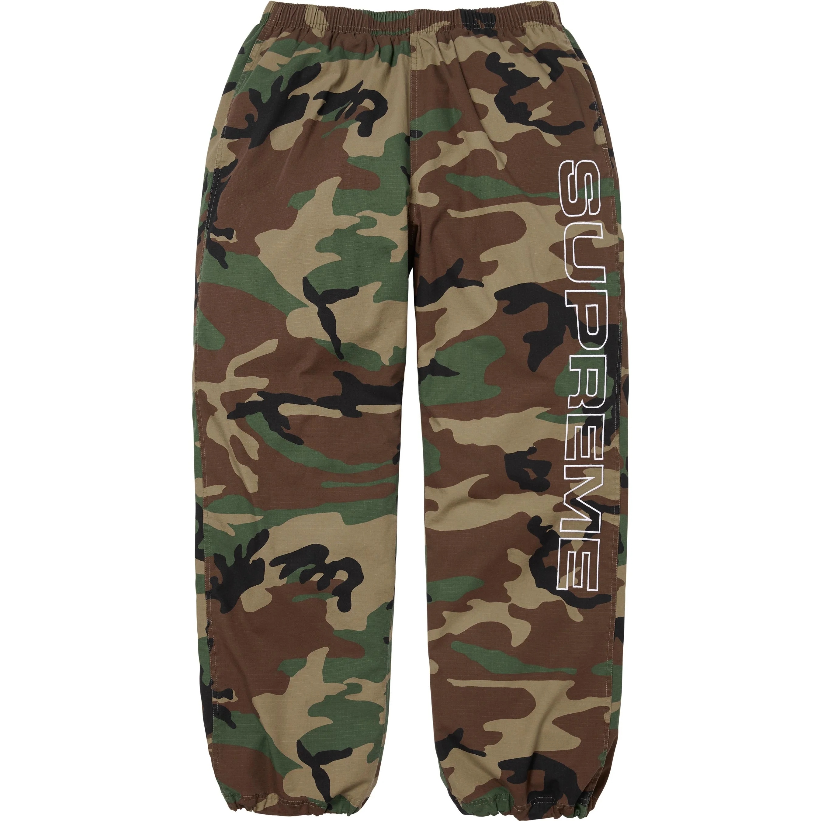 Supreme Spellout Embroidered Ripstop Track Pant colorway 2