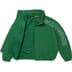 Supreme Spellout Embroidered Track Jacket - Dark Green (front)