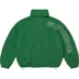 Supreme Spellout Embroidered Track Jacket - Dark Green (front)