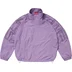 Supreme Spellout Embroidered Track Jacket - Dusty Purple (front)