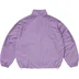 Supreme Spellout Embroidered Track Jacket - Dusty Purple (front)