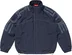 Supreme Spellout Embroidered Track Jacket - Navy (front)