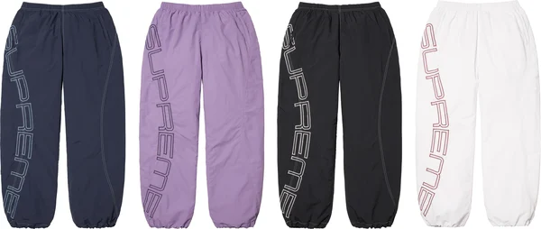 Supreme Spellout Embroidered Track Pant - Product Image