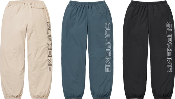 Supreme Spellout Embroidered Track Pant - Product Image