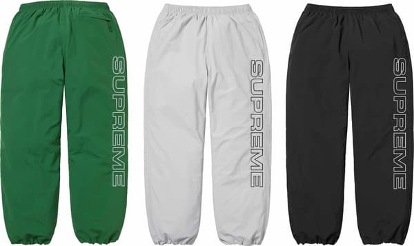 Supreme Spellout Embroidered Track Pant - Product Image