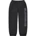 Supreme Spellout Embroidered Track Pant - Black (front)
