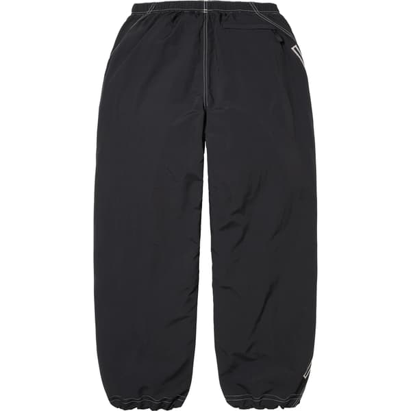 Supreme Spellout Embroidered Track Pant - Black (front)