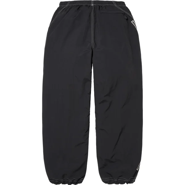 Supreme Spellout Embroidered Track Pant - Black (front)