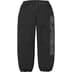 Supreme Spellout Embroidered Track Pant - Black (front)