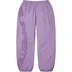 Supreme Spellout Embroidered Track Pant - Dusty Purple (front)