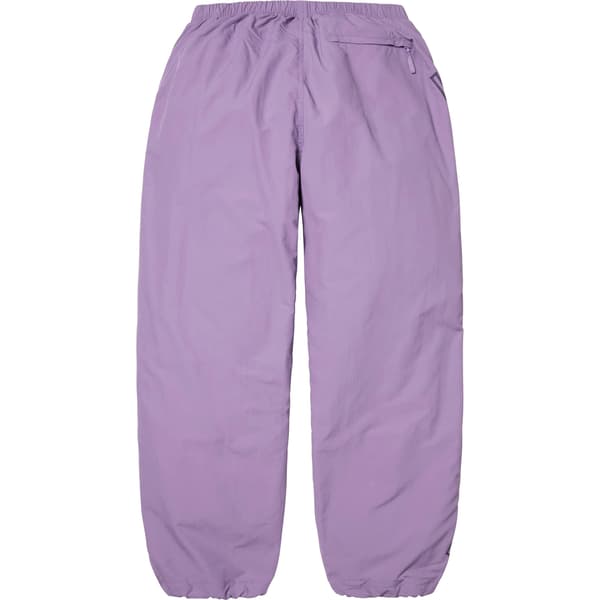 Supreme Spellout Embroidered Track Pant - Dusty Purple (front)