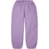 Supreme Spellout Embroidered Track Pant - Dusty Purple (front)