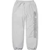 Supreme Spellout Embroidered Track Pant - Grey (front)