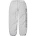 Supreme Spellout Embroidered Track Pant - Grey (front)
