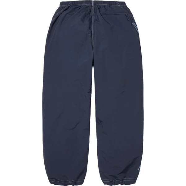 Supreme Spellout Embroidered Track Pant - Navy (front)