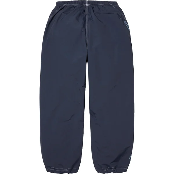 Supreme Spellout Embroidered Track Pant - Navy (front)