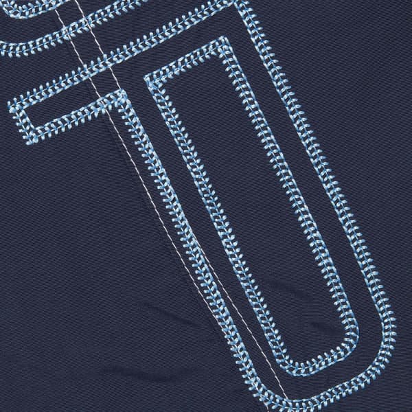 Supreme Spellout Embroidered Track Pant - Navy (front)