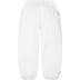 Supreme Spellout Embroidered Track Pant - White (front)