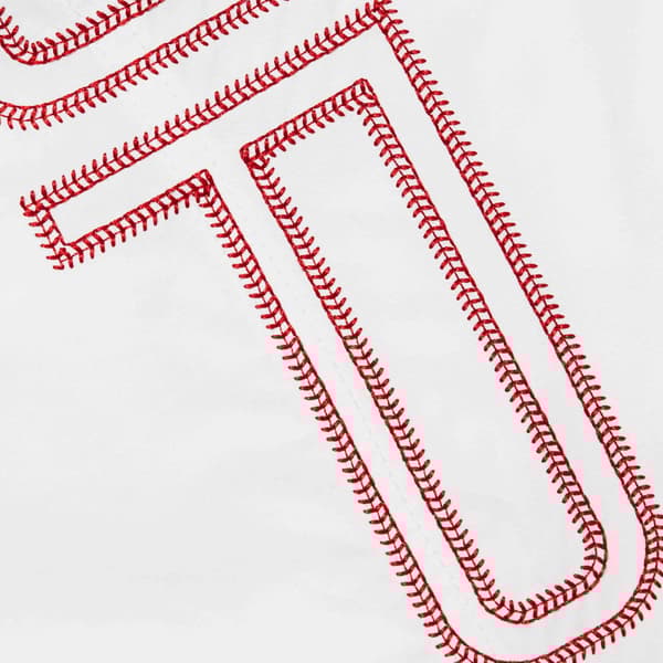 Supreme Spellout Embroidered Track Pant - White (front)