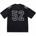 Supreme Spiderweb Football Jersey - Black (front)