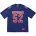 Supreme Spiderweb Football Jersey - Navy (front)